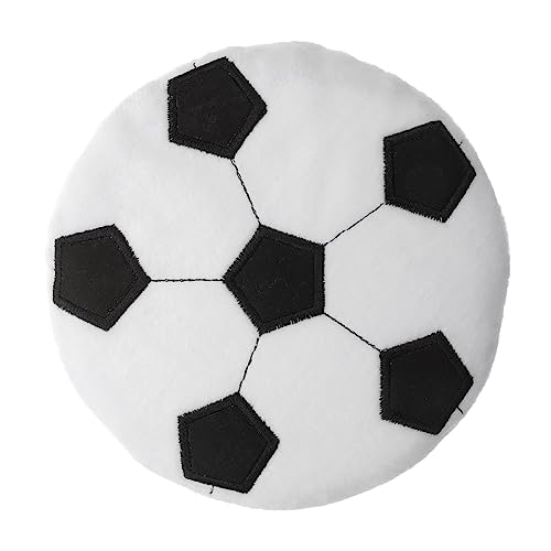 TOYANDONA 1Stück Plüsch Fußball für Haustiere Interaktives Wurfspielzeug mit Fußballmuster für Welpen Bekämpfung von Langeweile Stärkung Bindung Besitzer TOYANDONA 1Stück Plüsch Fußball für Haustiere Interaktives Wurfspielzeug mit Fußballmuster für Welpen Bekämpfung von Langeweile Stärkung Bindung Besitzer von TOYANDONA