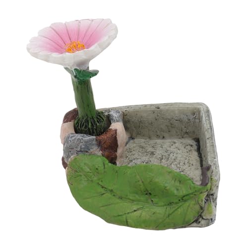 TOYANDONA 1Stück Reptilien Wassernapf Für Kleine Haustiere Fütterungsschale Natürlichem Design Für Hamster Eidechsen Und Geckos Futter Und Wasser von TOYANDONA