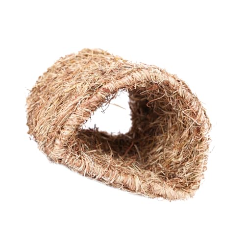 TOYANDONA 1Stück Tunnel aus Natürlichem Material Handgewebtes Haustier Nest für Zwergkaninchen für Bewegung Fördert Aktivität und Spaß für Kleine TOYANDONA 1Stück Tunnel aus Natürlichem Material Handgewebtes Haustier Nest für Zwergkaninchen für Bewegung Fördert Aktivität und Spaß für Kleine von TOYANDONA