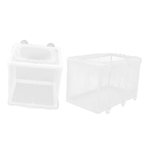 TOYANDONA 2 STÜCK Teiliges Fischzucht Netz Schwimmendes Aquarium Trennnetz Fischbrut Inkubator Praktischer Aufzuchtbehälter Erhöht Überlebensrate Einfache Installation Geeignet für Kleine von TOYANDONA