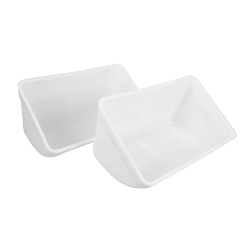 TOYANDONA 2sätze Hühnerfütterer Aus Kunststoff Für Geflügelstall Pp-Material Futterbehälter Mit Großem Fassungsvermögen Leicht Zu Reinigen Montieren Für Hühner Nymphensittiche Und TOYANDONA 2sätze Hühnerfütterer Aus Kunststoff Für Geflügelstall Pp-Material Futterbehälter Mit Großem Fassungsvermögen Leicht Zu Reinigen Montieren Für Hühner Nymphensittiche Und von TOYANDONA