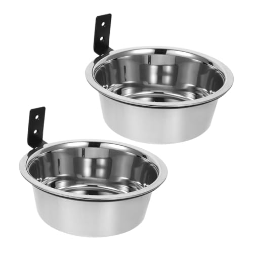 TOYANDONA 2 Sätze Wandmontierter Hundenapf Erhöhte Hundefutter und Wasserschalen hängende Futternäpfe Erhöhte Hundeschalen Hundewasserschale Erhöhter Hundenapfständer Rostfreier Silber TOYANDONA 2 Sätze Wandmontierter Hundenapf Erhöhte Hundefutter und Wasserschalen hängende Futternäpfe Erhöhte Hundeschalen Hundewasserschale Erhöhter Hundenapfständer Rostfreier Silber von TOYANDONA