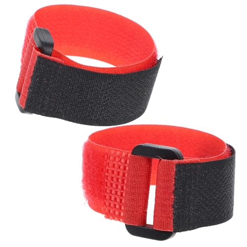 TOYANDONA 2 Stück Anti-verhaken-hahnhalsband Bands Für Hähne Geflügel Kein Halsband Mit Krähenlärm Hühnerhalsband Hahn Krähe Kragen Krähender Kragenhahn Hühnerhalsgurte Nacken Nylon Rot von TOYANDONA
