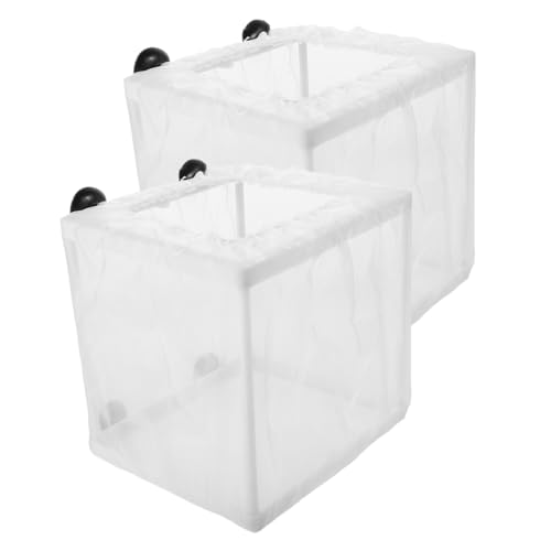 TOYANDONA 2 Stück Fischzuchtbox mit Feinem Netz Stabile Wiederverwendbare Brut und Isolationsbox für Aquarium Einfache Leicht und Langlebig für Guppy Betta Garnelen und Kleine Fische TOYANDONA 2 Stück Fischzuchtbox mit Feinem Netz Stabile Wiederverwendbare Brut und Isolationsbox für Aquarium Einfache Leicht und Langlebig für Guppy Betta Garnelen und Kleine Fische von TOYANDONA