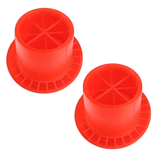 TOYANDONA 2 Stück Futtereimer für Wachteln Hühnerfutter Henne Geflügelfutter Futterspender behälter fütterungseimer für küken praktischer Futtereimer Plastik Orange TOYANDONA 2 Stück Futtereimer für Wachteln Hühnerfutter Henne Geflügelfutter Futterspender behälter fütterungseimer für küken praktischer Futtereimer Plastik Orange von TOYANDONA