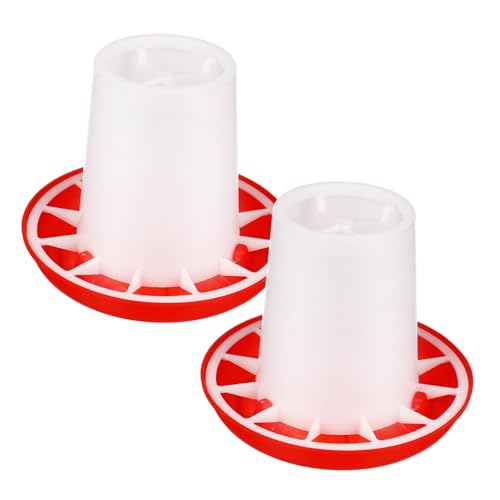 TOYANDONA 2 Stück Geflügelfutterspender Futtertrog mit Stabilem Design Vielseitig für Trockene und Nasse Nahrung Geeignet für Hühner Enten Gänse und Tauben Platzsparend und Installieren TOYANDONA 2 Stück Geflügelfutterspender Futtertrog mit Stabilem Design Vielseitig für Trockene und Nasse Nahrung Geeignet für Hühner Enten Gänse und Tauben Platzsparend und Installieren von TOYANDONA