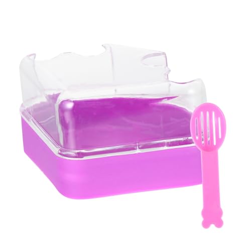 TOYANDONA 2 Stück Hamster Badezimmerwanne Wasserhamster Kleintierkäfig Badezimmer Hamsterkäfig Badezimmer Kleintier Badehaus Kleintier Sauna Toilette Kleintier Sauna Toilette von TOYANDONA