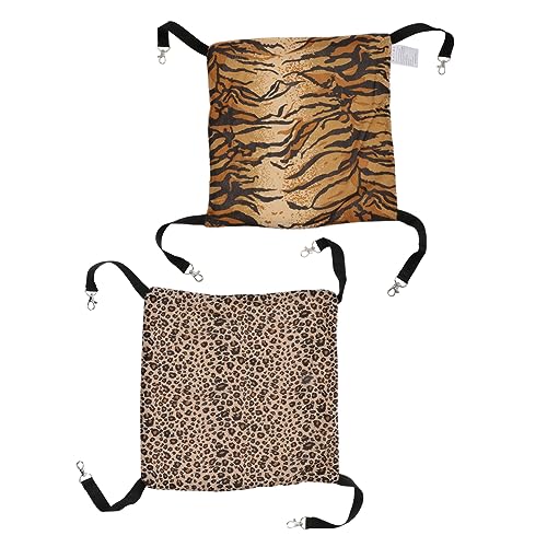 TOYANDONA 2 Stück Hamster Hängematte Katzennest Katzenzaun Haustierkäfig Meerschweinchenbett Heimtierbedarf Haustier Hängebett Igel Outdoor Katzengehege Hamsterkäfig Katzen TOYANDONA 2 Stück Hamster Hängematte Katzennest Katzenzaun Haustierkäfig Meerschweinchenbett Heimtierbedarf Haustier Hängebett Igel Outdoor Katzengehege Hamsterkäfig Katzen von TOYANDONA