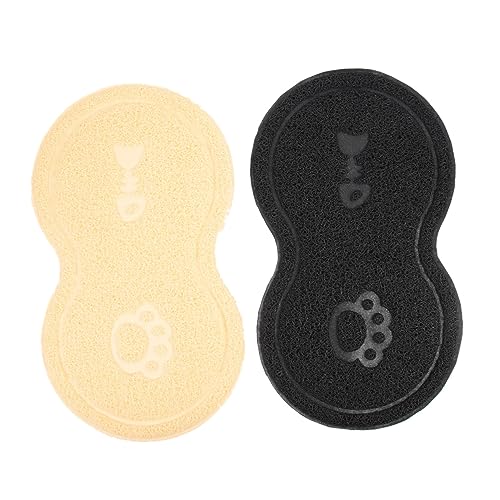 TOYANDONA 2 Stück Haustier Katzentoilette für Katzenfütterungsmatte Müllmatte große Katzenstreumatte Jumbo-Katzenstreumatte Hundefuttermatte Katzenmatten Futtermatten Katzenstreu Pad PVC TOYANDONA 2 Stück Haustier Katzentoilette für Katzenfütterungsmatte Müllmatte große Katzenstreumatte Jumbo-Katzenstreumatte Hundefuttermatte Katzenmatten Futtermatten Katzenstreu Pad PVC von TOYANDONA
