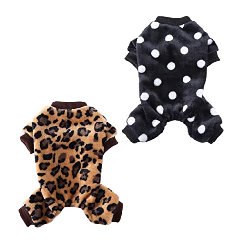 TOYANDONA 2 Stück Haustier-Pyjama Pyjama für Welpen Abdeckung Haustierkleidung Kleiner Hundepullover Hunde-Outfit für Hunde XXSmall Hundemantel Hund Nacht Kleidung Polyester TOYANDONA 2 Stück Haustier-Pyjama Pyjama für Welpen Abdeckung Haustierkleidung Kleiner Hundepullover Hunde-Outfit für Hunde XXSmall Hundemantel Hund Nacht Kleidung Polyester von TOYANDONA