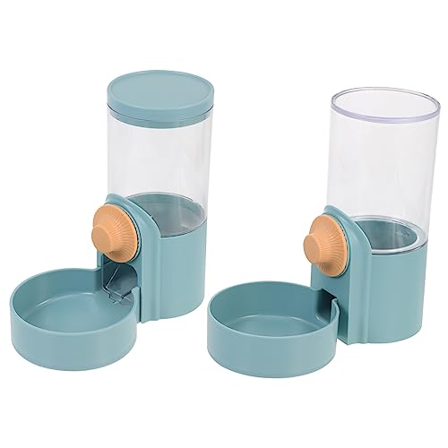 TOYANDONA 2 Stück Haustier Wasser und Futterspender für Katzen Hamster Auslaufsichere Tränke und Futterstation für Kleine Trinkflasche Futterspender TOYANDONA 2 Stück Haustier Wasser und Futterspender für Katzen Hamster Auslaufsichere Tränke und Futterstation für Kleine Trinkflasche Futterspender von TOYANDONA