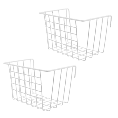 TOYANDONA 2 Stück Heu Futterspender für Kleintiere Robuster Metallrahmen Wandmontage für Kaninchen Meerschweinchen und Chinchillas Weißer Hängender Futterkorb Fördert Natürliche TOYANDONA 2 Stück Heu Futterspender für Kleintiere Robuster Metallrahmen Wandmontage für Kaninchen Meerschweinchen und Chinchillas Weißer Hängender Futterkorb Fördert Natürliche von TOYANDONA