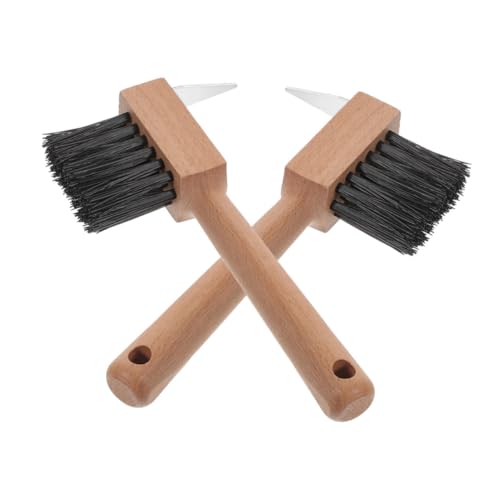 TOYANDONA 2stücke Hufreinigungsbürste Für Pferde Mit Holzgriff Hufpflegewerkzeug Für Nutztiere Effektive Hufpflege Und Reinigung Robuste Borsten Für Gründliche Reinigung TOYANDONA 2stücke Hufreinigungsbürste Für Pferde Mit Holzgriff Hufpflegewerkzeug Für Nutztiere Effektive Hufpflege Und Reinigung Robuste Borsten Für Gründliche Reinigung von TOYANDONA