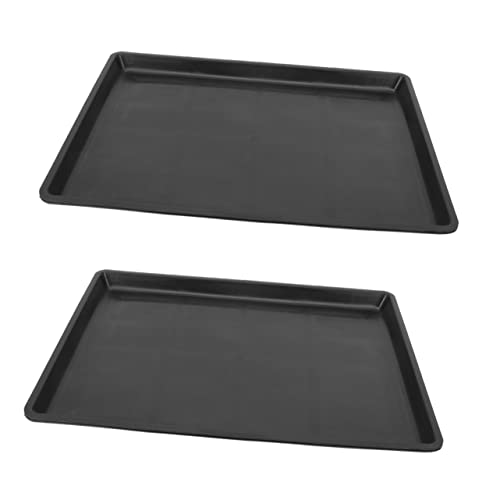 TOYANDONA 2 Stück Hundetoilette Tray aus Robustem Kunststoff Widerstandsfähiges Haustierkäfig Zubehör Geruchsresistent und Leicht zu Reinigen für Welpen und Hundetraining TOYANDONA 2 Stück Hundetoilette Tray aus Robustem Kunststoff Widerstandsfähiges Haustierkäfig Zubehör Geruchsresistent und Leicht zu Reinigen für Welpen und Hundetraining von TOYANDONA