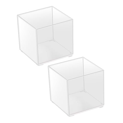 TOYANDONA 2 Stück Hydrokultur-Pflanzenutensilien Vase wachsend Anlage ordnerregal buchattrappe Wasser Kultivierung Pflanzengefäß Grün Links deko einfaches Gefäß Moos Landschaft Container von TOYANDONA
