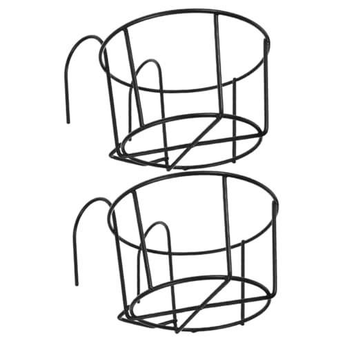 TOYANDONA 2 Stück Kaninchen-Heufutterautomat Heuhändler Kleiner Tier Metallhasen -Heu -Rack Heufutterspender aus Metall Hasen Heuraufe Heufutterstation für Kaninchen Eisen Black von TOYANDONA