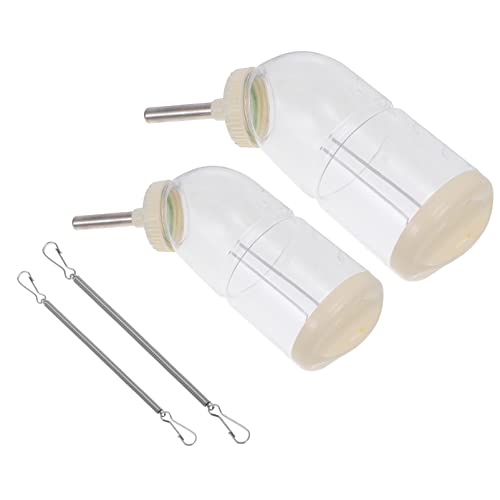 TOYANDONA 2 Stück Kaninchen Wasserspender Auslaufsichere Trinkflasche für Chinchillas und Meerschweinchen Langlebig und Platzsparend für Kleintiere TOYANDONA 2 Stück Kaninchen Wasserspender Auslaufsichere Trinkflasche für Chinchillas und Meerschweinchen Langlebig und Platzsparend für Kleintiere von TOYANDONA