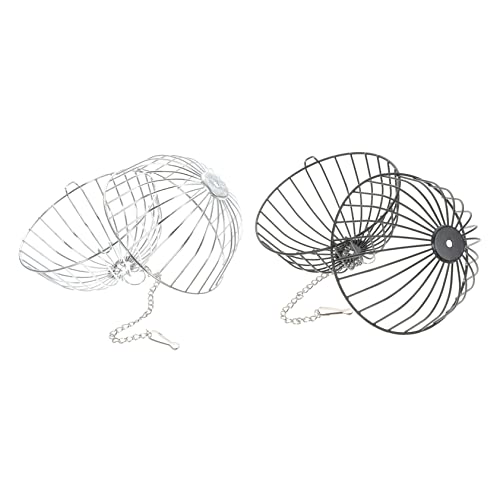 TOYANDONA 2 Stück Kaninchenfutterstation Verstellbarer Futterspender für Kleintiere Aufbewahrung für Heu und Futter Design für Meerschweinchen und Chinchillas Leicht zu Reinigen und TOYANDONA 2 Stück Kaninchenfutterstation Verstellbarer Futterspender für Kleintiere Aufbewahrung für Heu und Futter Design für Meerschweinchen und Chinchillas Leicht zu Reinigen und von TOYANDONA