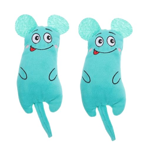 TOYANDONA 2 Stück Katzen- und Mausspielzeug Spielzeugkatze Plüsch-Katzenminze-Katzenspielzeug interaktives katzenspielzeug Interactive cat Toy bite Heimtierbedarf Zähneknirschendes TOYANDONA 2 Stück Katzen- und Mausspielzeug Spielzeugkatze Plüsch-Katzenminze-Katzenspielzeug interaktives katzenspielzeug Interactive cat Toy bite Heimtierbedarf Zähneknirschendes von TOYANDONA