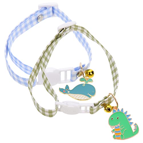 TOYANDONA 2 Stück Katzenhalsband Anhänger Für Katzen Weibliche Katzen Kätzchenhalsband Mit Süßem Haustierhalsband Für Kätzchen Katze Mit Glöckchen Katzenhalsbänder Katzenglocke TOYANDONA 2 Stück Katzenhalsband Anhänger Für Katzen Weibliche Katzen Kätzchenhalsband Mit Süßem Haustierhalsband Für Kätzchen Katze Mit Glöckchen Katzenhalsbänder Katzenglocke von TOYANDONA