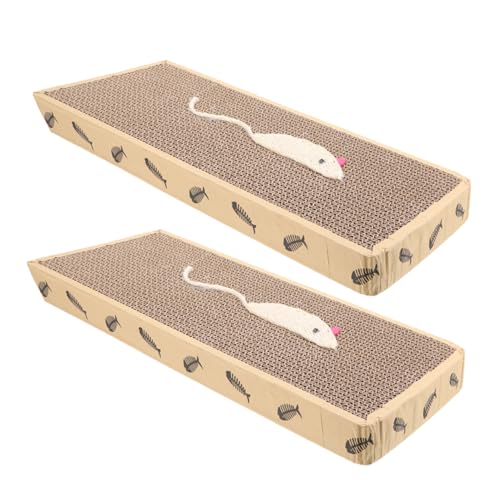 TOYANDONA 2 Stück Katzenkrallen Schleifspielzeug Kratztyp Katzen Katzenspielzeug Pad Kratzbrett Kätzchen Knistern Für Haustierbedarf Wiederverwendbarer Katzenkratzbaum Katzenkrallen TOYANDONA 2 Stück Katzenkrallen Schleifspielzeug Kratztyp Katzen Katzenspielzeug Pad Kratzbrett Kätzchen Knistern Für Haustierbedarf Wiederverwendbarer Katzenkratzbaum Katzenkrallen von TOYANDONA