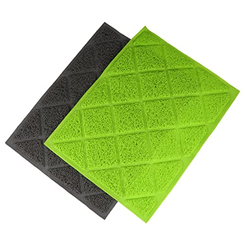 TOYANDONA 2 Stück Katzenmatten Fußmatten Absorbieren Futtermatten Pads Katzenmatten Für Katzenstreu Hunde PIPI Pad Saugnäpfe Futter Für Haustiere Checker Welpen Flache Katzen TOYANDONA 2 Stück Katzenmatten Fußmatten Absorbieren Futtermatten Pads Katzenmatten Für Katzenstreu Hunde PIPI Pad Saugnäpfe Futter Für Haustiere Checker Welpen Flache Katzen von TOYANDONA