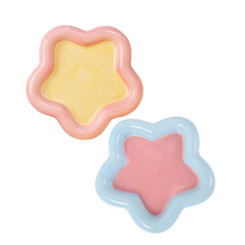 TOYANDONA 2 Stück Keramische Fressnäpfe für Katzen und Kleine Hunde rutschfest Multifunktionale Futterschalen für und Trockenfutter Langlebig und Hygienisch von TOYANDONA