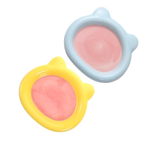 TOYANDONA 2 Stück Keramische Näpfe für Katzen und Kleine Hunde Wisker Fettigkeit Niedliche Futterschalen für Innenräume Robust und Langlebig TOYANDONA 2 Stück Keramische Näpfe für Katzen und Kleine Hunde Wisker Fettigkeit Niedliche Futterschalen für Innenräume Robust und Langlebig von TOYANDONA
