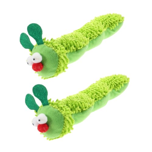 TOYANDONA 2 Stück Kissen Als Katzenspielzeug Kätzchenspielzeug Für Hauskätzchen Zahnspielzeug Für Kätzchen Kätzchenspielzeug Für Katzen Kätzchen Kauspielzeug Für Katzen Plüsch von TOYANDONA