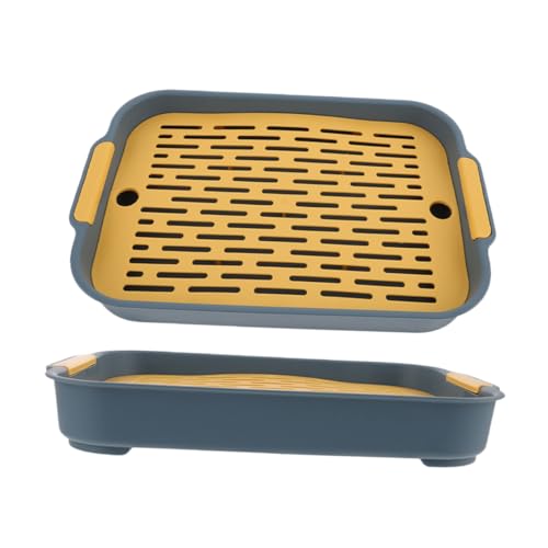 TOYANDONA 2 Stück Kleine Rechteckige Nagetier Toilette aus Langlebigem Geeignet für Kaninchen Meerschweinchen Hamster und Kleine Haustiere Kompakt rutschfest und Auslaufsicher Praktische TOYANDONA 2 Stück Kleine Rechteckige Nagetier Toilette aus Langlebigem Geeignet für Kaninchen Meerschweinchen Hamster und Kleine Haustiere Kompakt rutschfest und Auslaufsicher Praktische von TOYANDONA