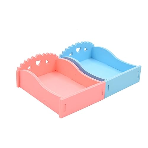 TOYANDONA 2 Stück Kühlbettbrett Hamster Coole Platte Zubehör Nest Meerschweinchen Matte Guinea Hamster hamsterspielzeug Heimtierbedarf wiederverwendbares Haustierbett Kristall-Pad von TOYANDONA