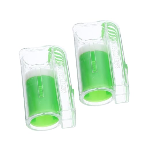 TOYANDONA 2 Stück Mark Flasche pflegen markieren Die Bienenstock Imker Bienenbecher für den Garten Bienenzubehör Käfig für Bienenköniginnen Bienenmarker p.s Green TOYANDONA 2 Stück Mark Flasche pflegen markieren Die Bienenstock Imker Bienenbecher für den Garten Bienenzubehör Käfig für Bienenköniginnen Bienenmarker p.s Green von TOYANDONA