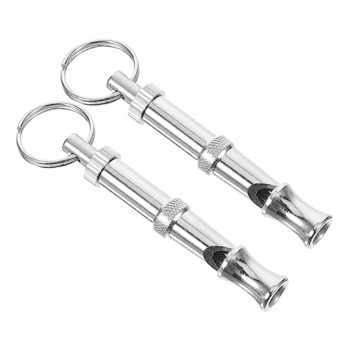 TOYANDONA 2 Stück Metal Hundepfeife mit für Schnelles Hundetraining Geeignet für Welpen und Große Hunde Trageband Langlebiges Material für Vielseitigen Einsatz TOYANDONA 2 Stück Metal Hundepfeife mit für Schnelles Hundetraining Geeignet für Welpen und Große Hunde Trageband Langlebiges Material für Vielseitigen Einsatz von TOYANDONA