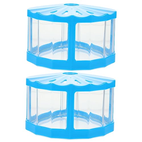 TOYANDONA 2 Stück Mini Fischbecken mit LED Licht Kleines Betta Aquarium für Dekorative Zwecke für Fischzucht Kleine Aquarien TOYANDONA 2 Stück Mini Fischbecken mit LED Licht Kleines Betta Aquarium für Dekorative Zwecke für Fischzucht Kleine Aquarien von TOYANDONA