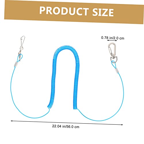 TOYANDONA 2 Stück Papagei Geschirr Leine Verstellbar Elastisch Vogel Trainingsseil für Outdoor Flugkontrolle Leicht Tragbar Waschbar für Papageien und Kleine Vögel von TOYANDONA