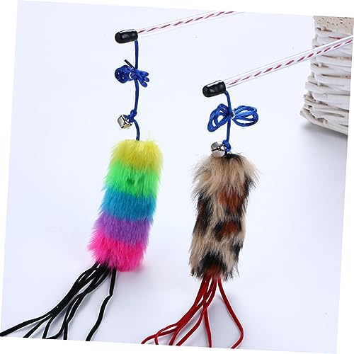 TOYANDONA 2 Stück Plüsch Katzenangel Interaktive Katzen Beschäftigung für Gesunde Katzen und Zufällig Zufällige Farbe TOYANDONA 2 Stück Plüsch Katzenangel Interaktive Katzen Beschäftigung für Gesunde Katzen und Zufällig Zufällige Farbe von TOYANDONA