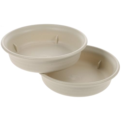 TOYANDONA 2 Stück Runder Pflanzentopfuntersetzer Strapazierfähigem Kunststoff Wasserdichter Blumenkübeluntersetzer für Sauberen Boden und Pflanzenpflege Geeignet für Topfarten TOYANDONA 2 Stück Runder Pflanzentopfuntersetzer Strapazierfähigem Kunststoff Wasserdichter Blumenkübeluntersetzer für Sauberen Boden und Pflanzenpflege Geeignet für Topfarten von TOYANDONA