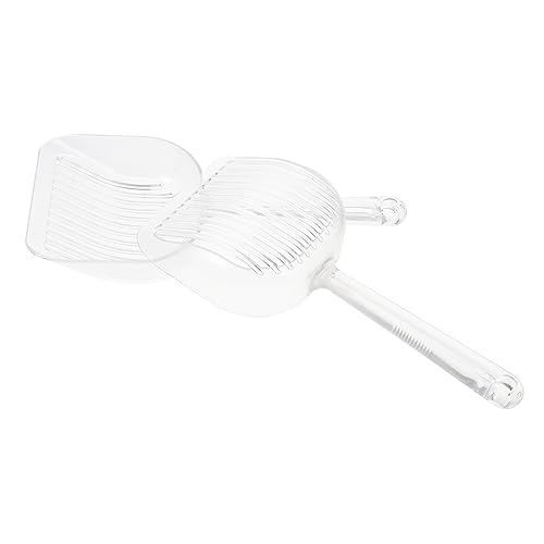 TOYANDONA 2 Stück Schaufel für Katzenstreu Kätzchen-Scooper Katzenstreu verklumpen und versiegeln Wurf drinnen sauber Katzenstreu Scoop streuschaufel reinigen STK Transparent TOYANDONA 2 Stück Schaufel für Katzenstreu Kätzchen-Scooper Katzenstreu verklumpen und versiegeln Wurf drinnen sauber Katzenstreu Scoop streuschaufel reinigen STK Transparent von TOYANDONA