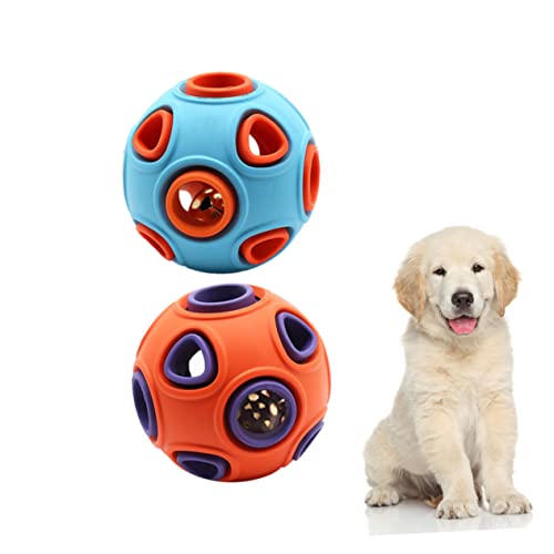 TOYANDONA 2 Stück Stimme und Biss groß Zahnen Spielzeuge für Welpen Ball kauen Hunde-Puzzle- für Hunde Sound- für Haustiere Welpenspielzeug Bälle Hundespielzeug TOYANDONA 2 Stück Stimme und Biss groß Zahnen Spielzeuge für Welpen Ball kauen Hunde-Puzzle- für Hunde Sound- für Haustiere Welpenspielzeug Bälle Hundespielzeug von TOYANDONA