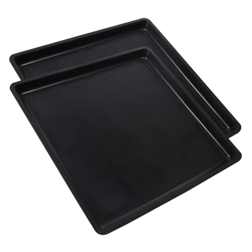TOYANDONA 2 Stück Teiliges Haustier Käfig Toiletten Tablett aus Robustem Kunststoff Rutschfestes Katzentoiletten und Kaninchentoiletten Tablett für Hundekäfig Reinigung und Kleintier Wc TOYANDONA 2 Stück Teiliges Haustier Käfig Toiletten Tablett aus Robustem Kunststoff Rutschfestes Katzentoiletten und Kaninchentoiletten Tablett für Hundekäfig Reinigung und Kleintier Wc von TOYANDONA