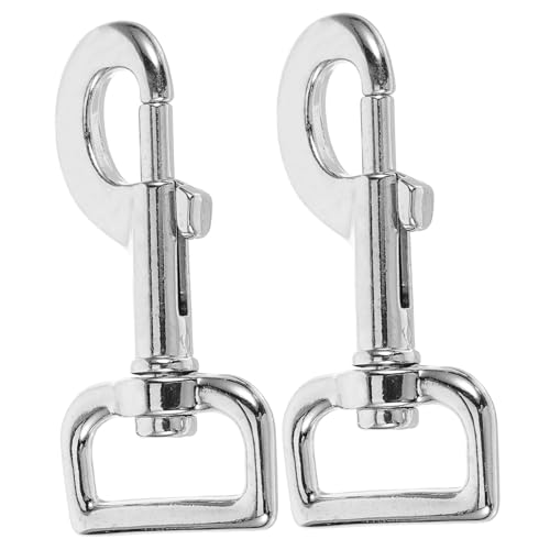 TOYANDONA 2 Stück Teiliges Hundeleinen Karabinerhaken aus Robustem Zinklegierung Metall Drehbare Schnapphaken Langlebig und Einfach zu Bedienen für Welpen Hundeleinen und Gepäckbefestigung TOYANDONA 2 Stück Teiliges Hundeleinen Karabinerhaken aus Robustem Zinklegierung Metall Drehbare Schnapphaken Langlebig und Einfach zu Bedienen für Welpen Hundeleinen und Gepäckbefestigung von TOYANDONA