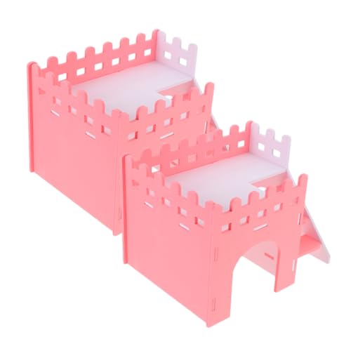 TOYANDONA 2 Stück Teiliges Meerschweinchen und Hamsterhaus mit Leiter Doppellagiges Nagerhaus aus Robustem Material Geräumiges Kleintierversteck für Meerschweinchen Ratten und Kleine Hasen TOYANDONA 2 Stück Teiliges Meerschweinchen und Hamsterhaus mit Leiter Doppellagiges Nagerhaus aus Robustem Material Geräumiges Kleintierversteck für Meerschweinchen Ratten und Kleine Hasen von TOYANDONA