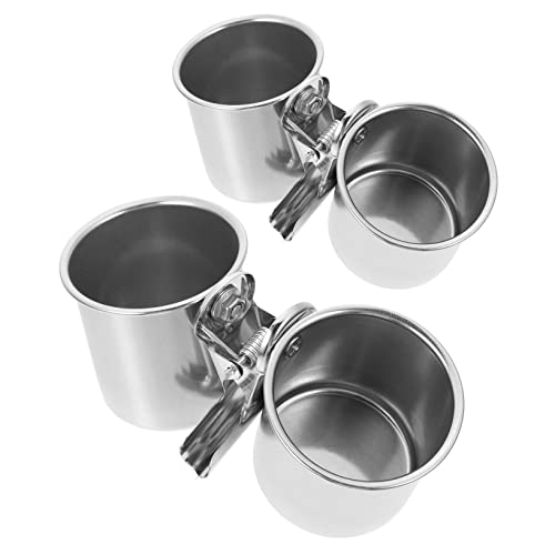 TOYANDONA 2 Stück Vogel Futterbecher Multifunktionale Futterstation für Papageien Hängende Futterschalen mit Clip für Käfig Installieren Vogelbedarf für Wellensittiche und Andere TOYANDONA 2 Stück Vogel Futterbecher Multifunktionale Futterstation für Papageien Hängende Futterschalen mit Clip für Käfig Installieren Vogelbedarf für Wellensittiche und Andere von TOYANDONA