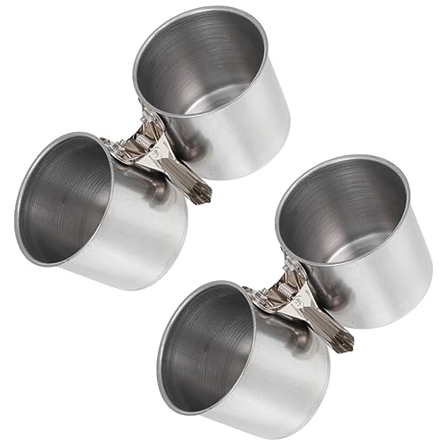 TOYANDONA 2 Stück Vogelnapf für Vogelkäfige Futter und Wasserschalen für Papageien Nymphensittiche Wellensittiche Klappbar für Kleintiere von TOYANDONA