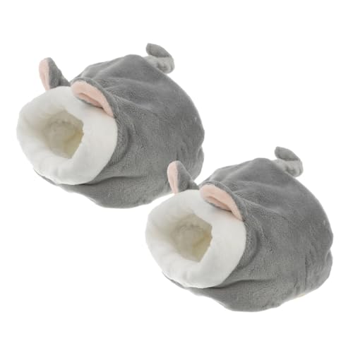 TOYANDONA 2stücke Tragbares Hamsternest Für Kleine Haustiere Gemütliches Nest Mit Warmem Fleecefutter Als Schlafhaus Und Winterschlafplatz Für Hamster Und Igel TOYANDONA 2stücke Tragbares Hamsternest Für Kleine Haustiere Gemütliches Nest Mit Warmem Fleecefutter Als Schlafhaus Und Winterschlafplatz Für Hamster Und Igel von TOYANDONA