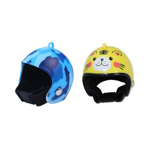 TOYANDONA 2 Stücke Hühnerhelm für Kleine Haustiere Dekorative Kopfbedeckung für Vögel und Hühner Schutzhelm mit Maritimem Camouflage und Tiger Design Lustiges Accessoire für Geflügel TOYANDONA 2 Stücke Hühnerhelm für Kleine Haustiere Dekorative Kopfbedeckung für Vögel und Hühner Schutzhelm mit Maritimem Camouflage und Tiger Design Lustiges Accessoire für Geflügel von TOYANDONA