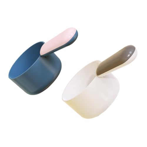 TOYANDONA 2 Stücke Pet Food Scoops aus Kunststoff Praktische Futtermesslöffel für Katzen Ergonomische Handhabung für Präzises Portionieren von Trockenfutter TOYANDONA 2 Stücke Pet Food Scoops aus Kunststoff Praktische Futtermesslöffel für Katzen Ergonomische Handhabung für Präzises Portionieren von Trockenfutter von TOYANDONA