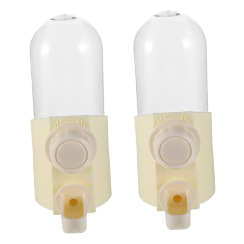 TOYANDONA 2 Stücke Wasserspender für Vögel mit Integriertem Futtertrog Automatischer Trinkflasche für Tauben Papageien und Kleine Haustiere Leicht zu Reinigen und Wartungsarm Geeignet für TOYANDONA 2 Stücke Wasserspender für Vögel mit Integriertem Futtertrog Automatischer Trinkflasche für Tauben Papageien und Kleine Haustiere Leicht zu Reinigen und Wartungsarm Geeignet für von TOYANDONA