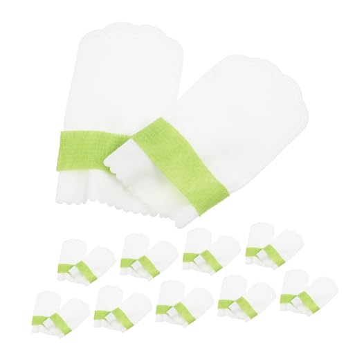 TOYANDONA 20 Stück Einweg Hundeschuhe S wasserdichte rutschfeste Pfotenschutz Booties mit Atmungsaktivem Material Schutz vor Schmutz und Nässe für Outdoor von TOYANDONA