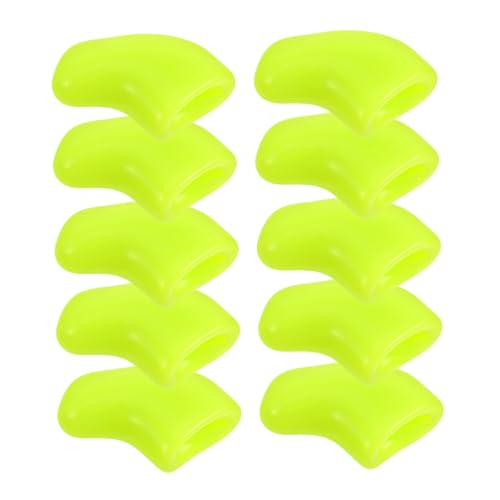 TOYANDONA 20 Stück Nagelset Für Katzen Nagelkappen Für Katzenkrallen Hundekrallenkappen Nettes Katzenzubehör Katzentipps Für Krallen Katzenkappen Für Nägel Kätzchen -nagelkappen Yellow von TOYANDONA